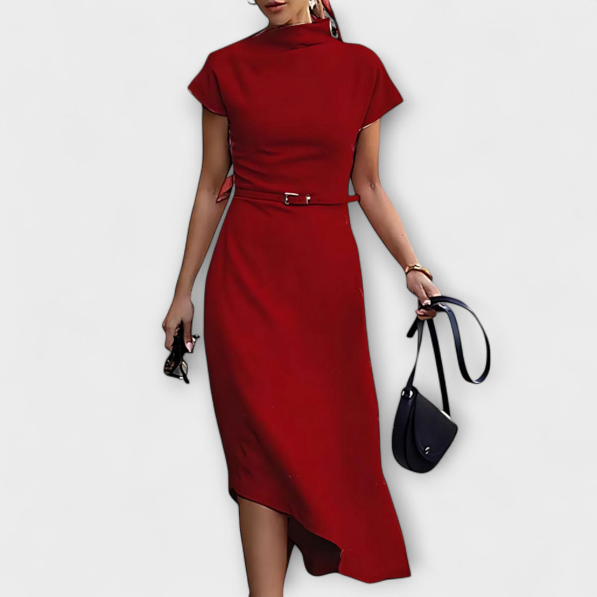 Amelia - Stylish Asymmetrical Urban Dress Perfect for Every Occasion