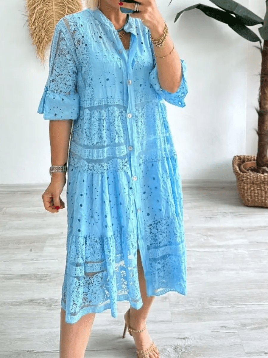 Cherylann | Floral Midi Dress
