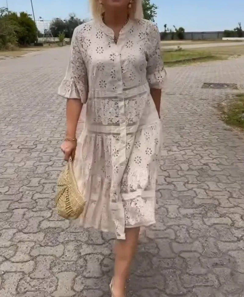 Cherylann | Floral Midi Dress