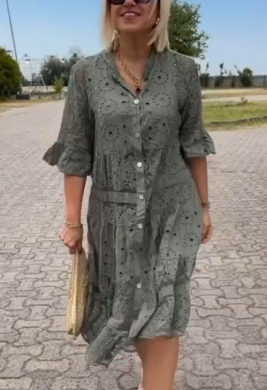 Cherylann | Floral Midi Dress