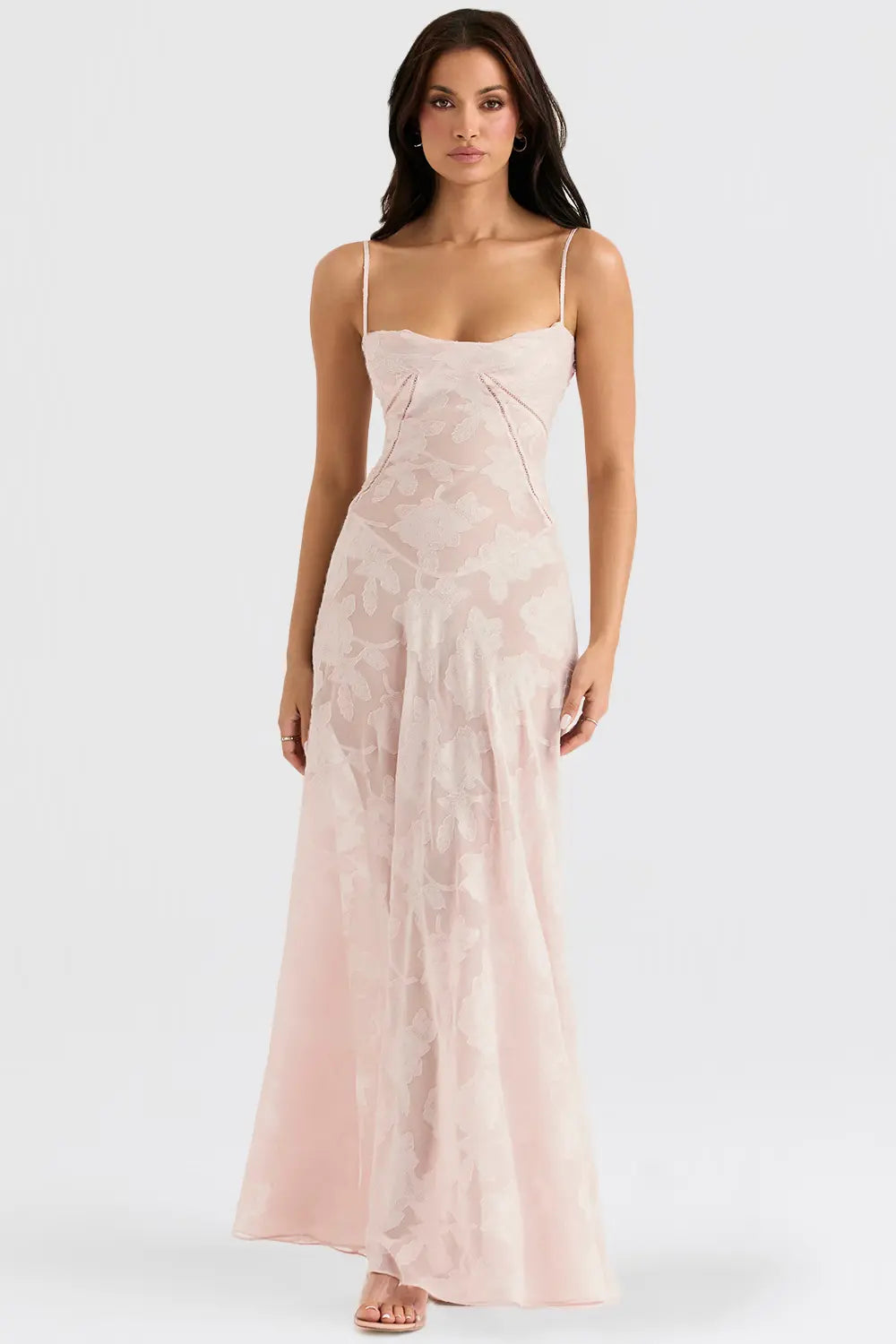 Ember | Women's Long Summer Dress with Open Back and Adjustable Straps