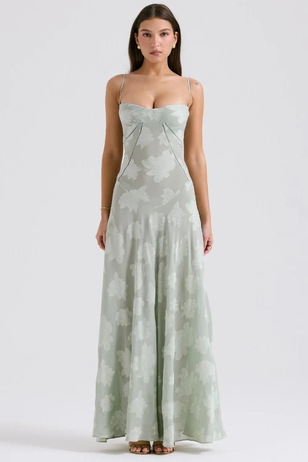 Ember | Women's Long Summer Dress with Open Back and Adjustable Straps