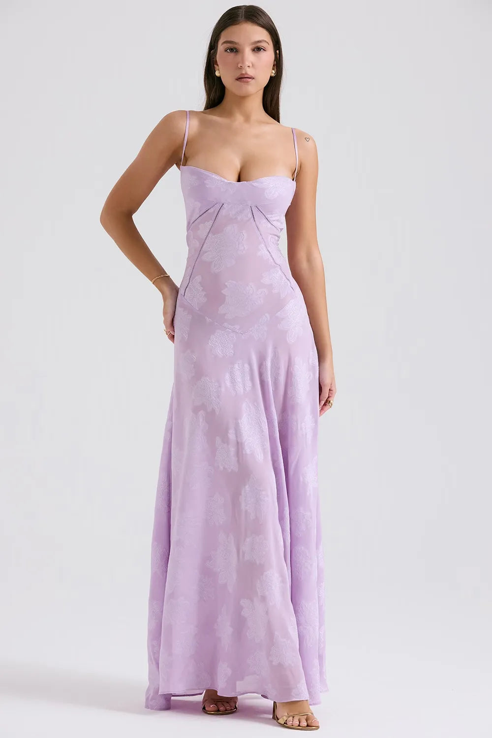 Ember | Women's Long Summer Dress with Open Back and Adjustable Straps