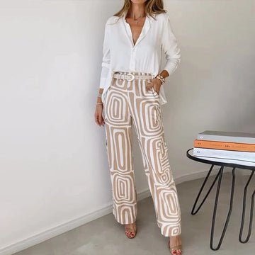 Evangeline | Women's Two-Piece Set with Versatile Style and Comfortable Fit