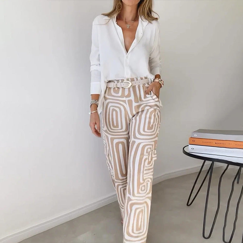 Evangeline | Women's Two-Piece Set with Versatile Style and Comfortable Fit