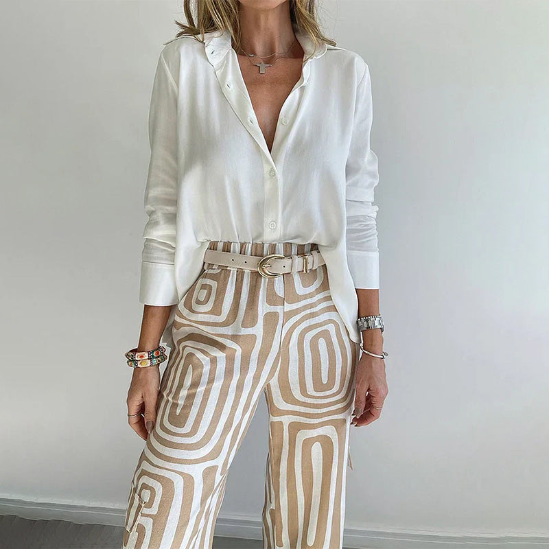 Evangeline | Women's Two-Piece Set with Versatile Style and Comfortable Fit
