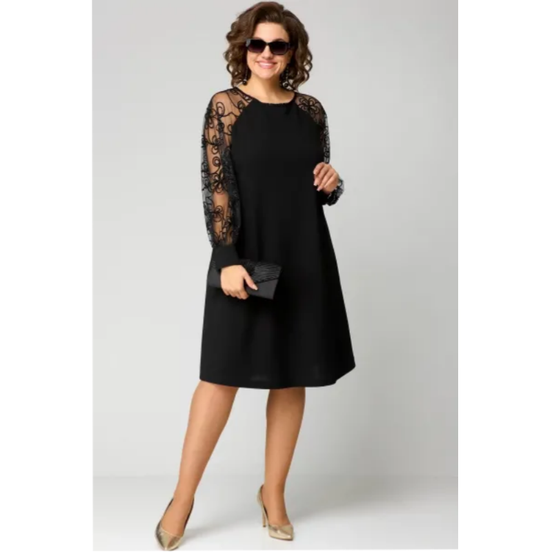 Carina | Women's Lace Dress with Intricate Design and Classic Style