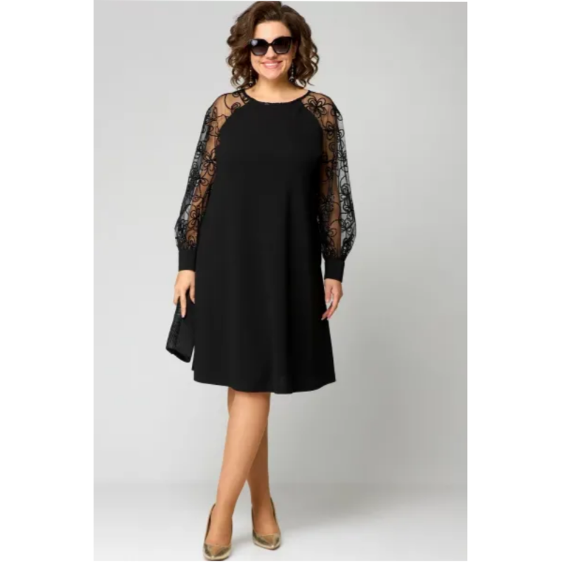 Carina | Women's Lace Dress with Intricate Design and Classic Style