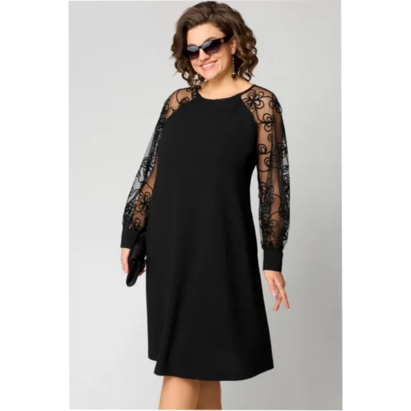 Carina | Women's Lace Dress with Intricate Design and Classic Style