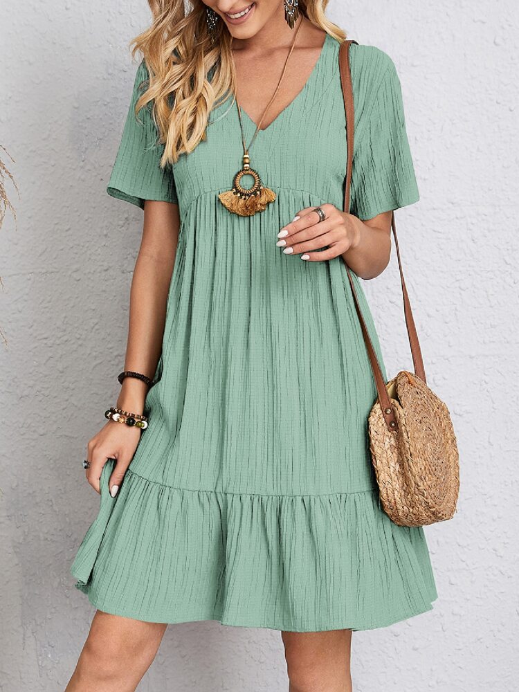 1. Alina | Women's Dress with Belly Coverage and Flattering Fit