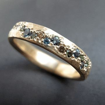 Aurora | Retro Multicolor Gold Ring