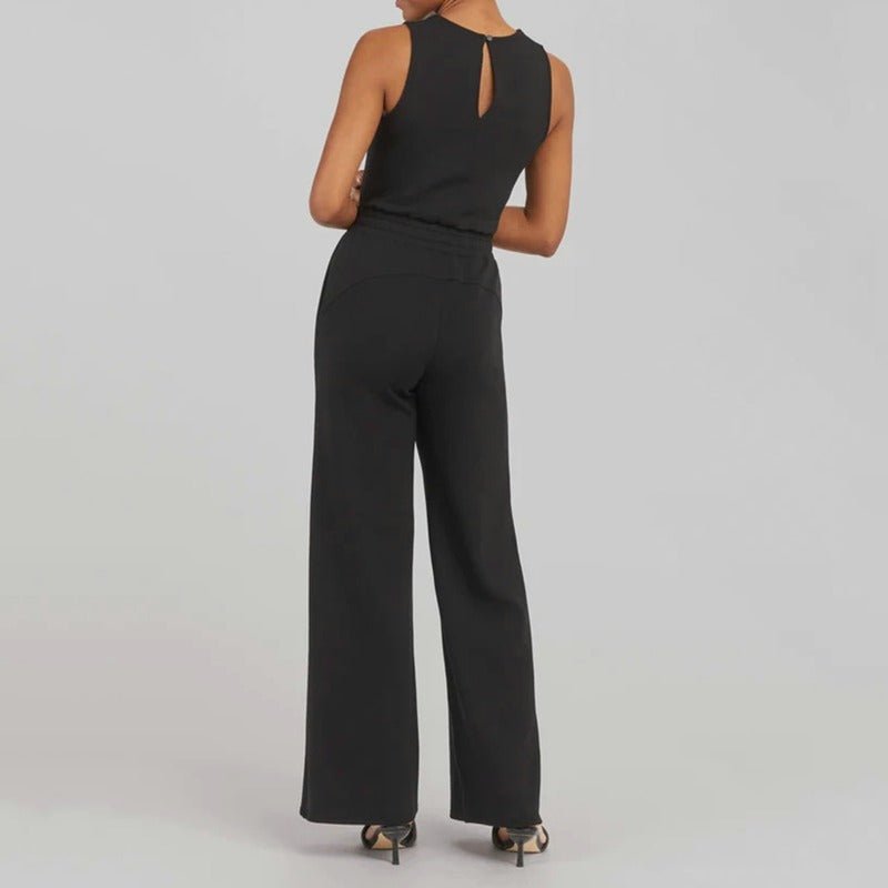 Camille | Women's Jumpsuit with Adjustable Straps and Wide Legs