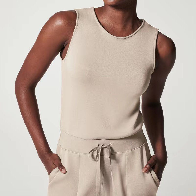 Camille | Women's Jumpsuit with Adjustable Straps and Wide Legs