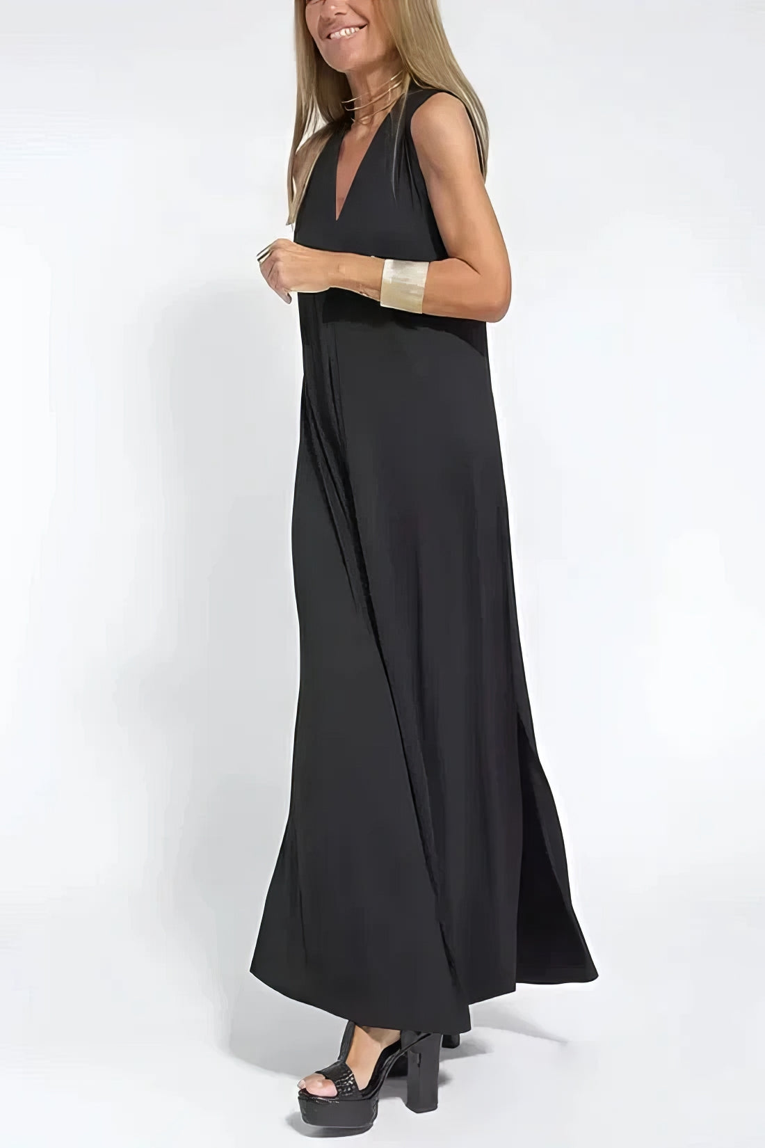 Amaris | Women's Long Dress with Coordinated Cardigan and Versatile Style