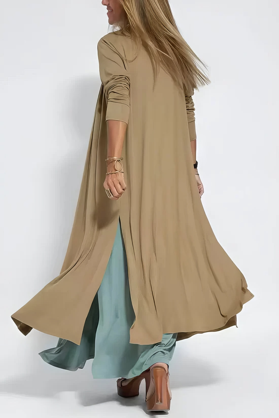 Amaris | Women's Long Dress with Coordinated Cardigan and Versatile Style