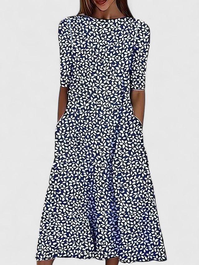 Cianne | Elegant Midi Dress Perfect for Every Event